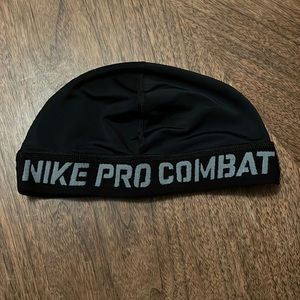 Reversible Nike pro combat skull cap